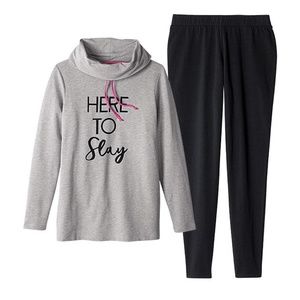 Slay Lounge set & Slay Slippers